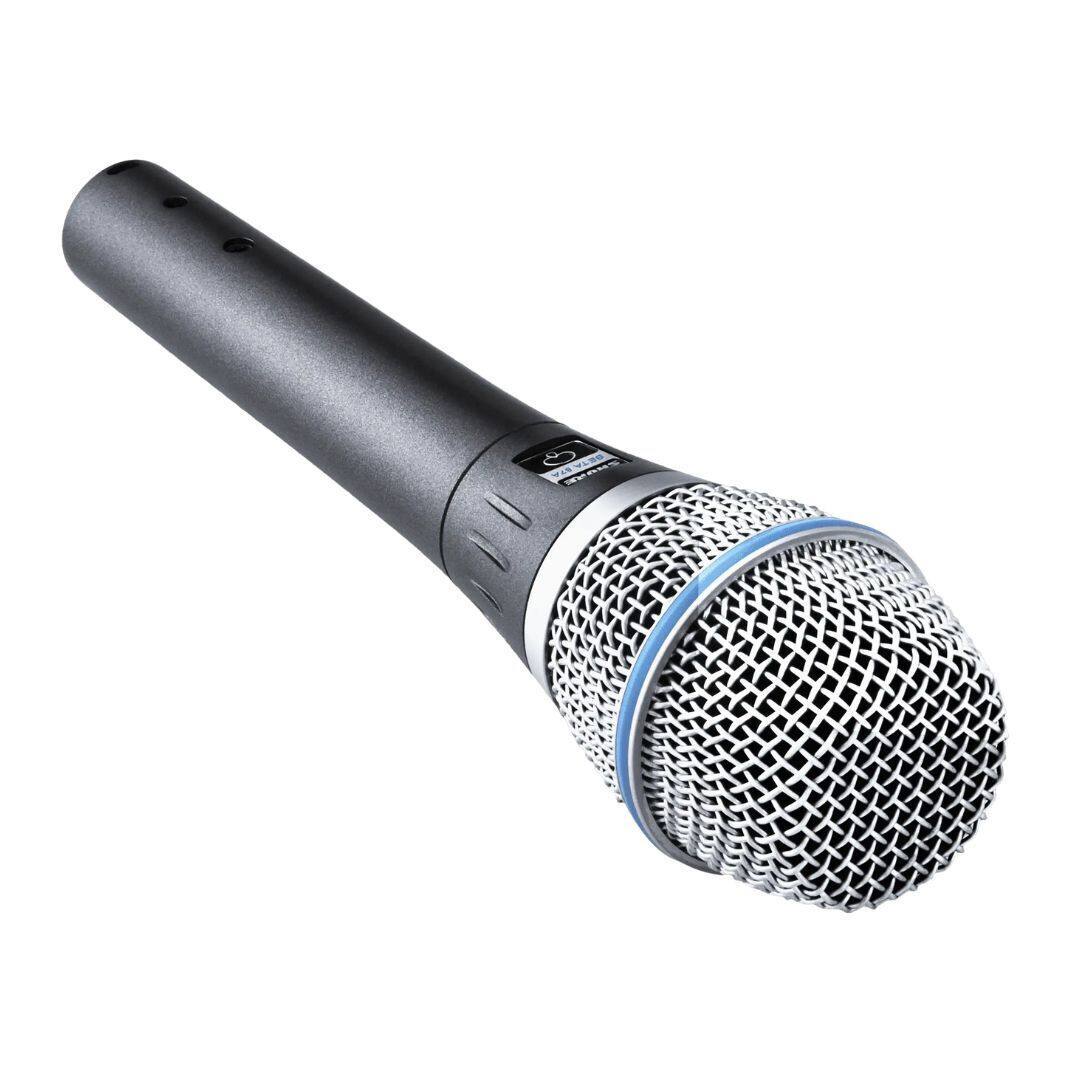 Angle. Shure - Shure BETA 87C Studio Grade Vocal Microphone with Built-in Pop Filter.