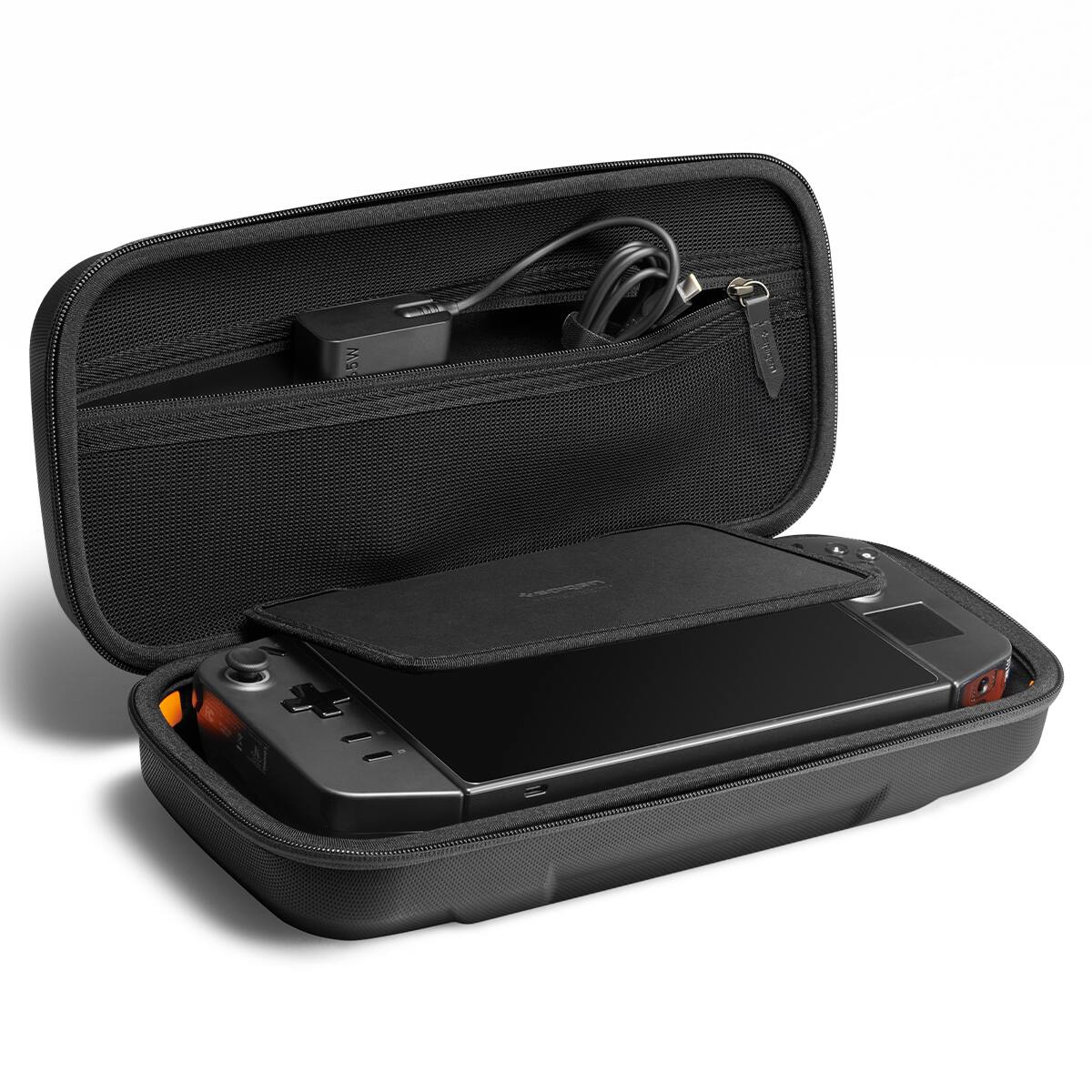 Alt View 1. Spigen - Spigen Rugged Armor Pro Pouch for Legion Go - Black.