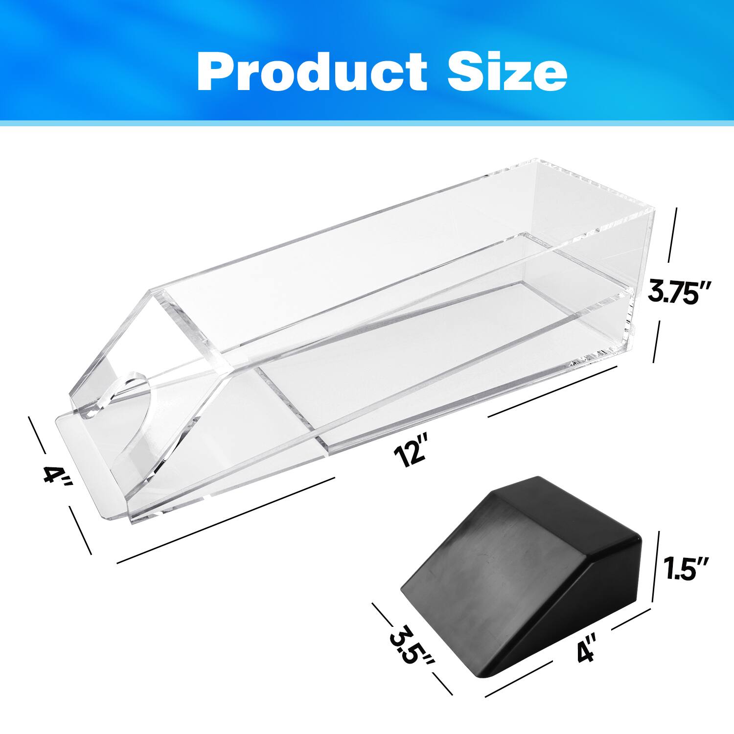 Product Size 3.75" 4" 12" 3.5" 4" 1.5"