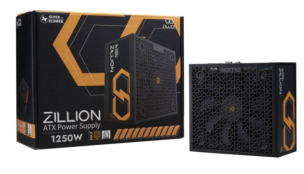 SUPER FLOWER ZILLION ATX Power Supply 3.1 ATX GOLD 80 PLUS 1250W