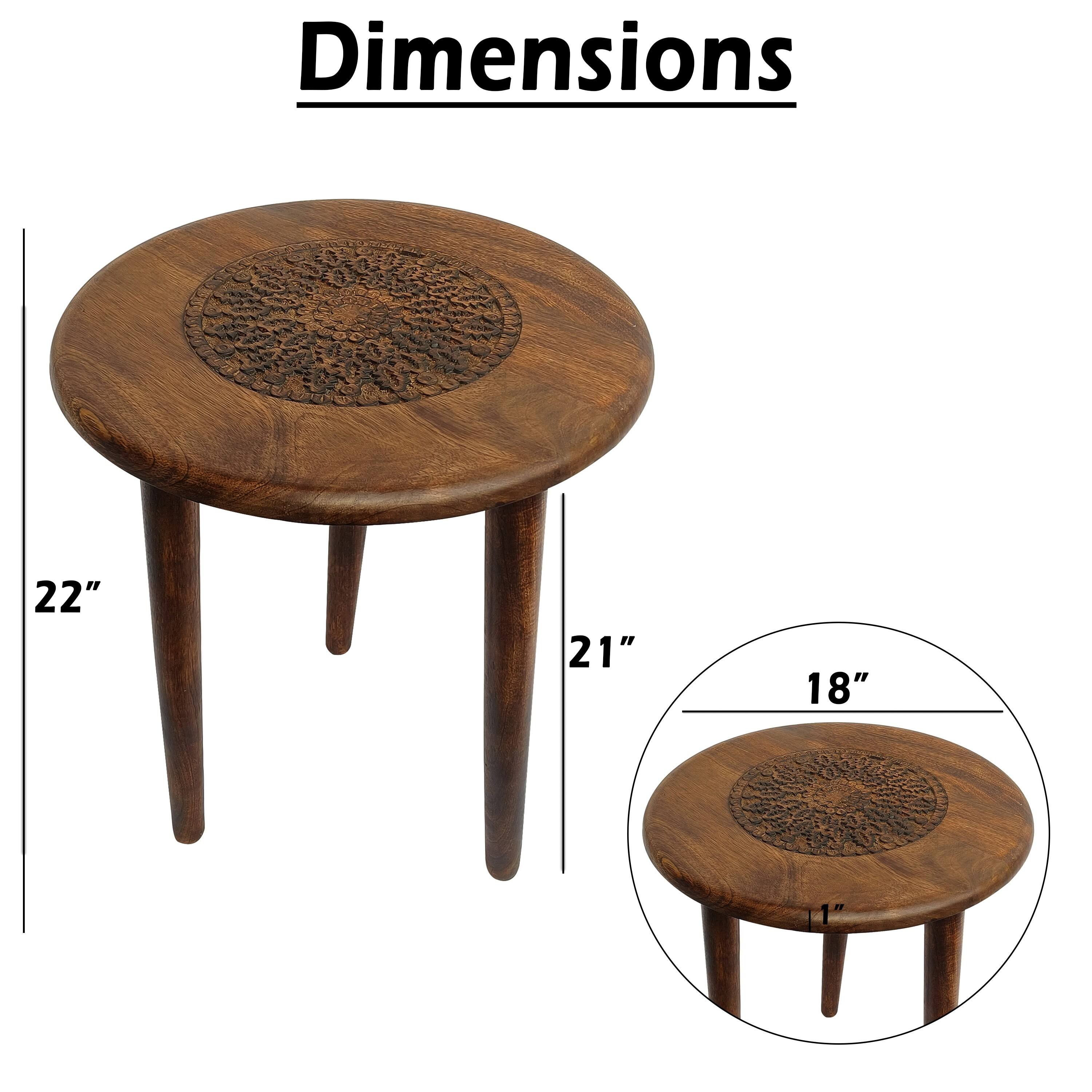 Dimensions: 22" x 21" x 18"