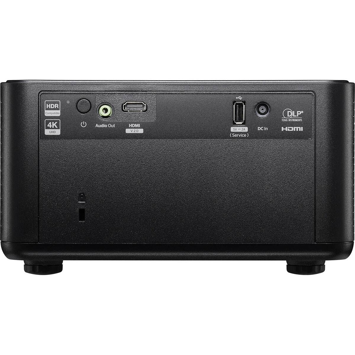 HDR Compatible 4K UHD  
Audio Out  
HDMI V2.0  
5V=2A (Service)  
DC In  
DLP TEXAS INSTRUMENTS HDMI