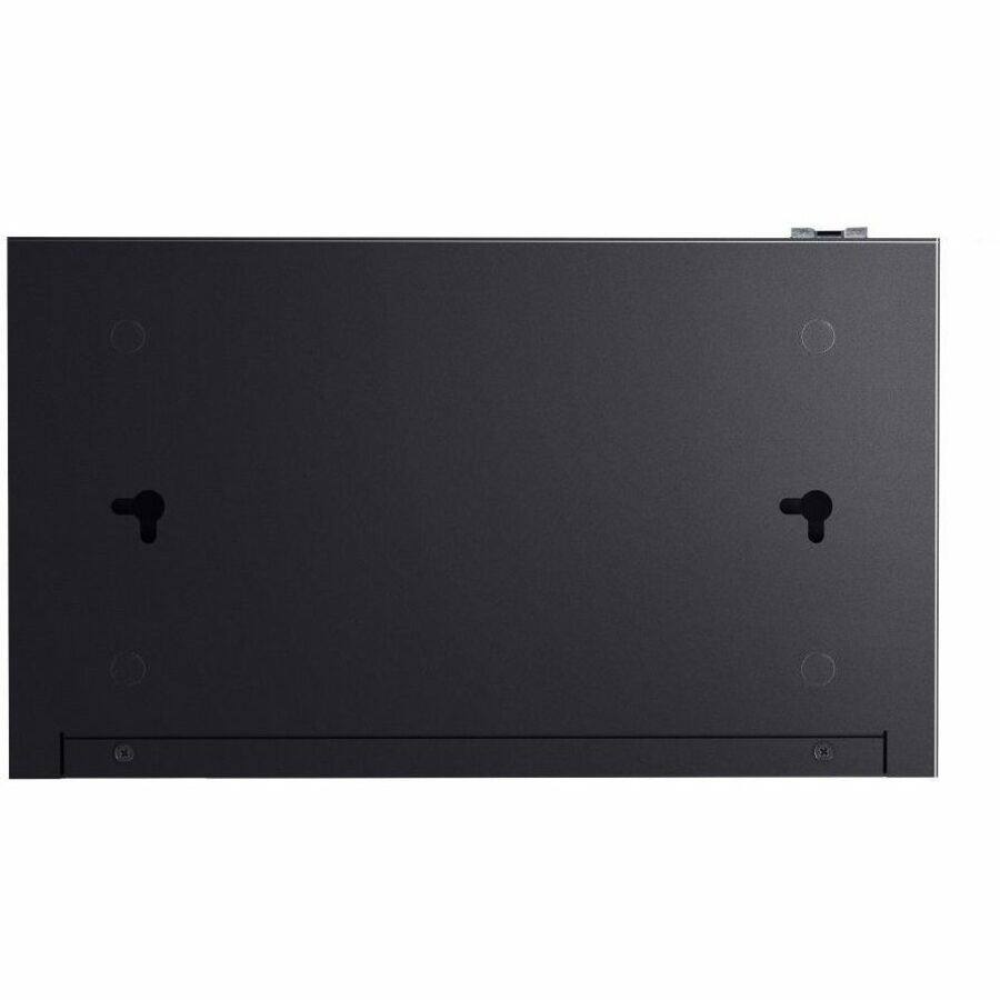 Alt View 5. TP-Link - TP-Link 10-Port Gigabit Desktop Switch with 6-Port PoE+ and 2-Port PoE++ - 10 Ports - Gigabit Ethernet - 1000Base-X - Black.