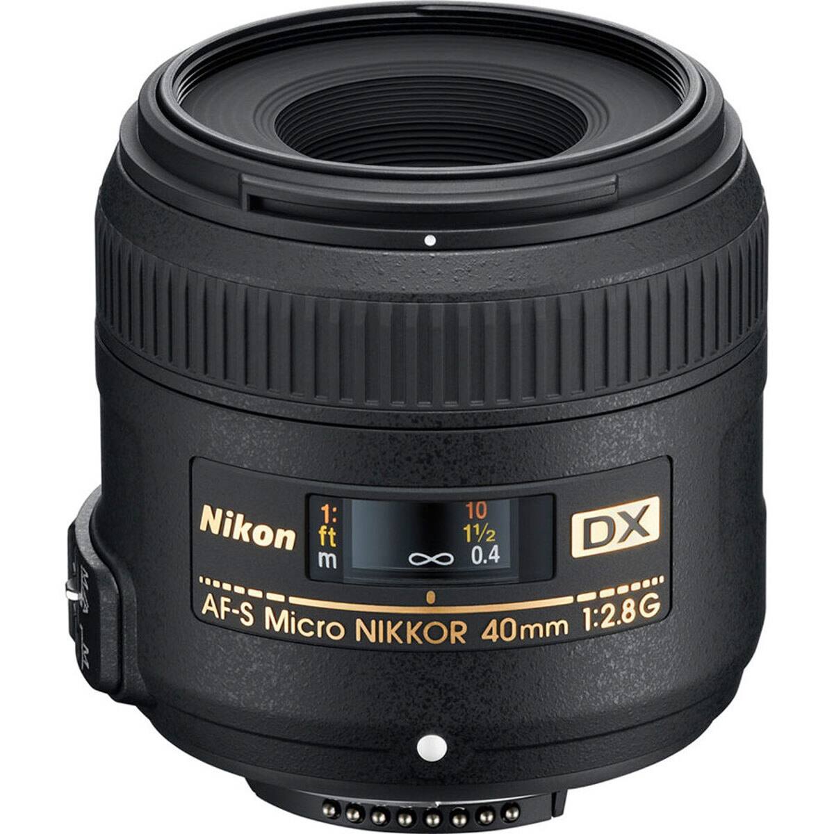 1: 10 Nikon m ft 11/2 0.4 DX AF-S Micro NIKKOR 40mm 1:2.8G