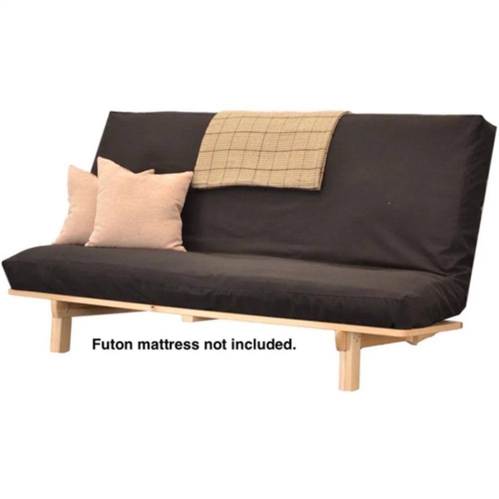 Futon mattress not included.