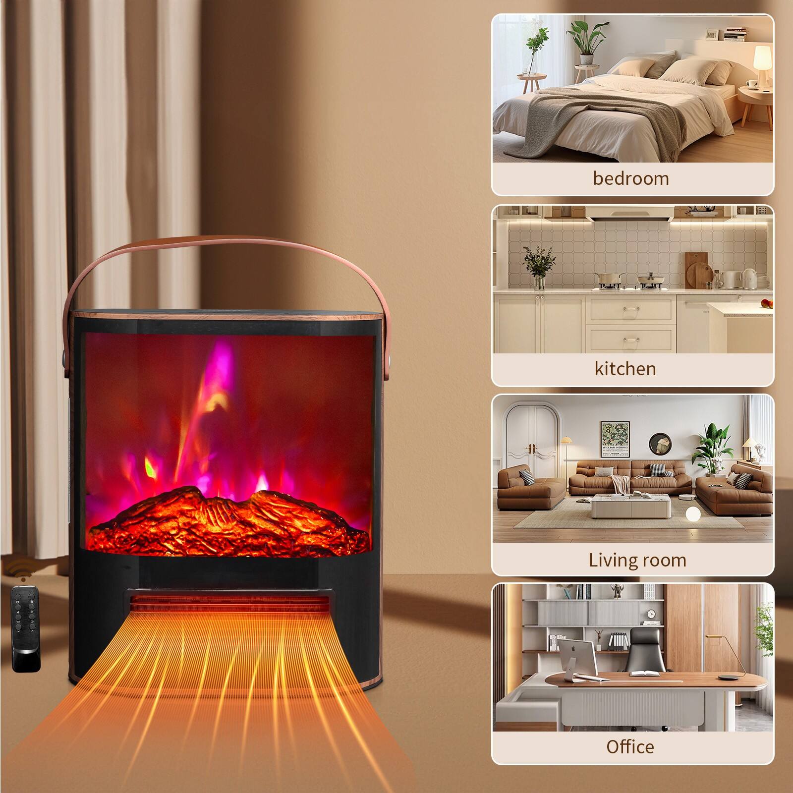 - bedroom
- kitchen
- Living room
- Office