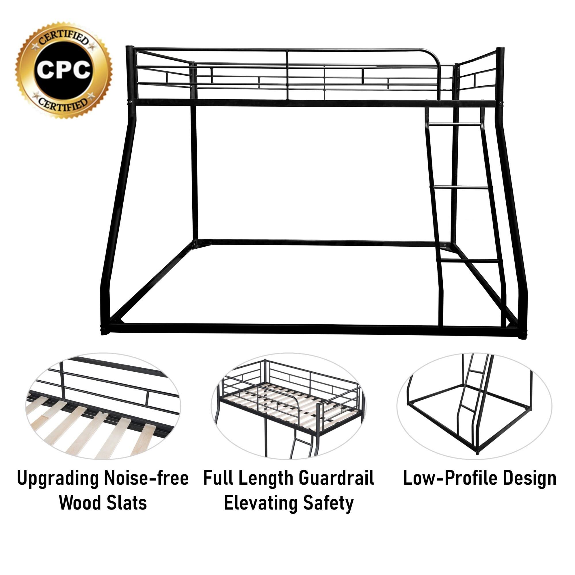 CERTIFIED CPC CERTIFIED

Upgrading Noise-free Wood Slats  
Full Length Guardrail Elevating Safety  
Low-Profile Design