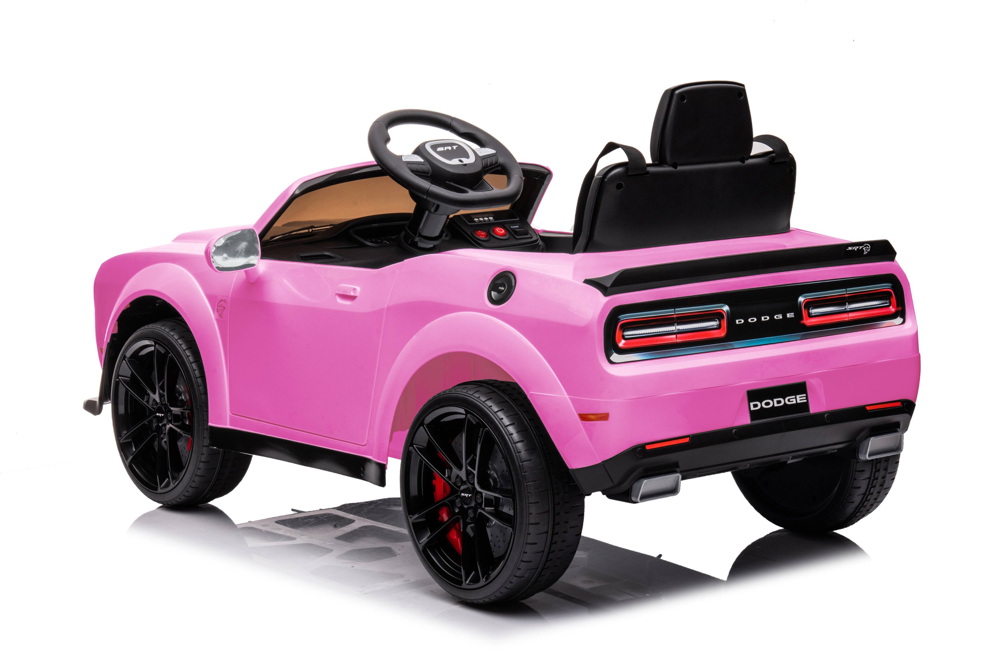 The text on the image reads "Dodge" and "Dodge" in different areas, which suggests that the toy car is a Dodge vehicle.
