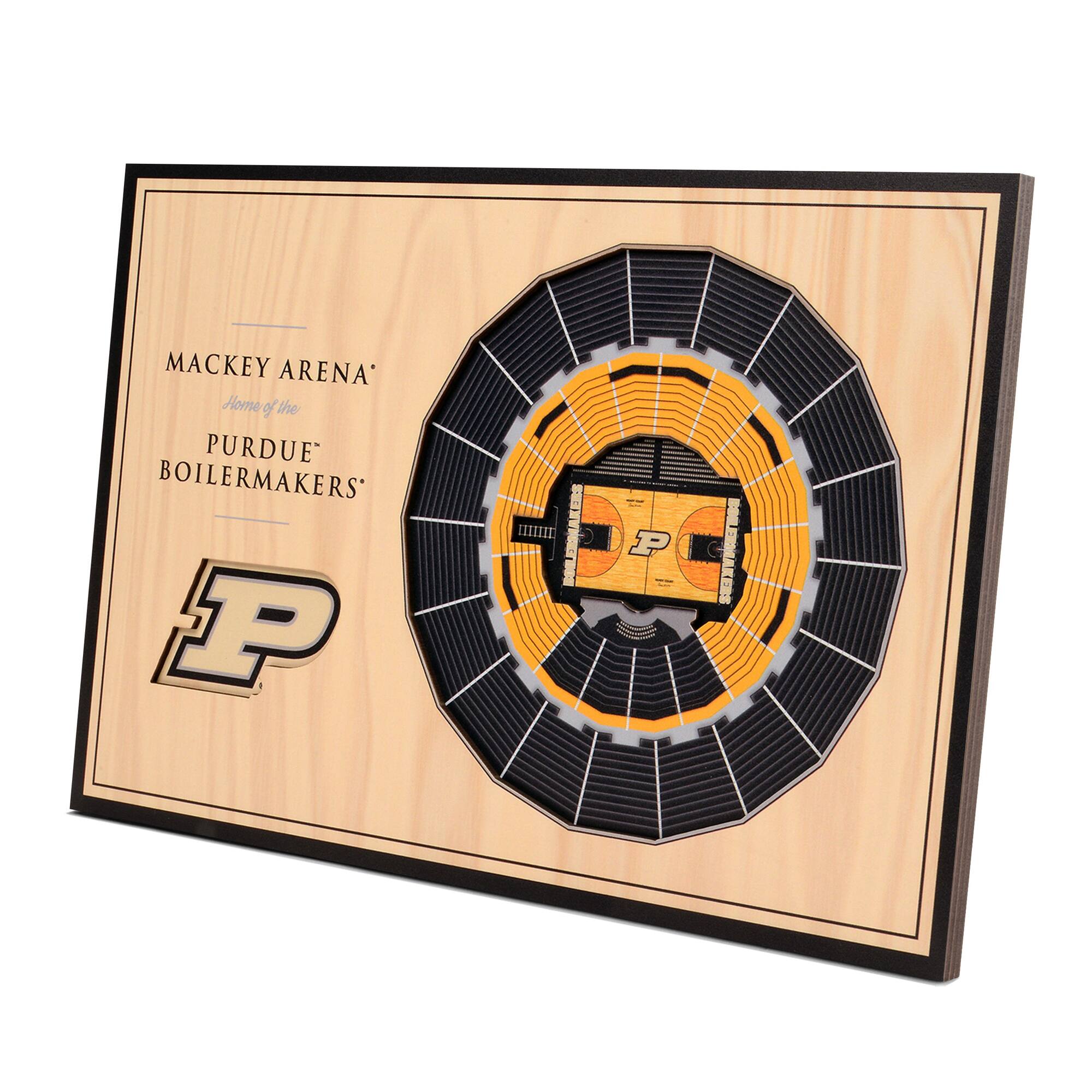 Mackey Arena  
Home of the  
Purdue Boilermakers