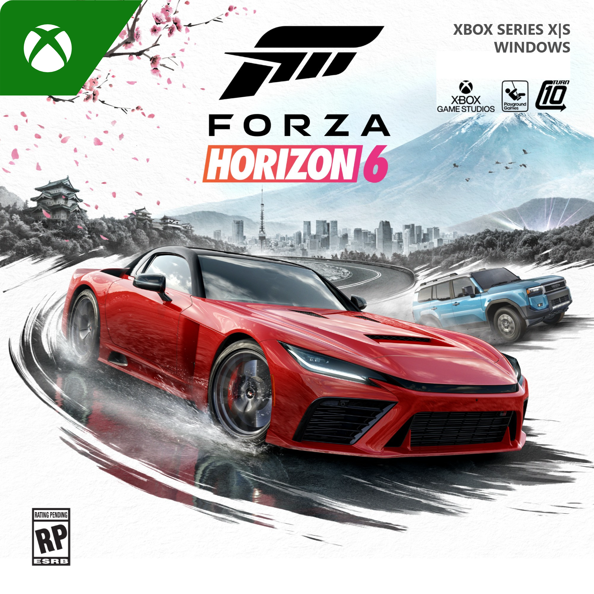 XBOX SERIES X|S WINDOWS  
FORZA HORIZON 6  
XBOX GAME STUDIOS  
RATING PENDING RP ESRB