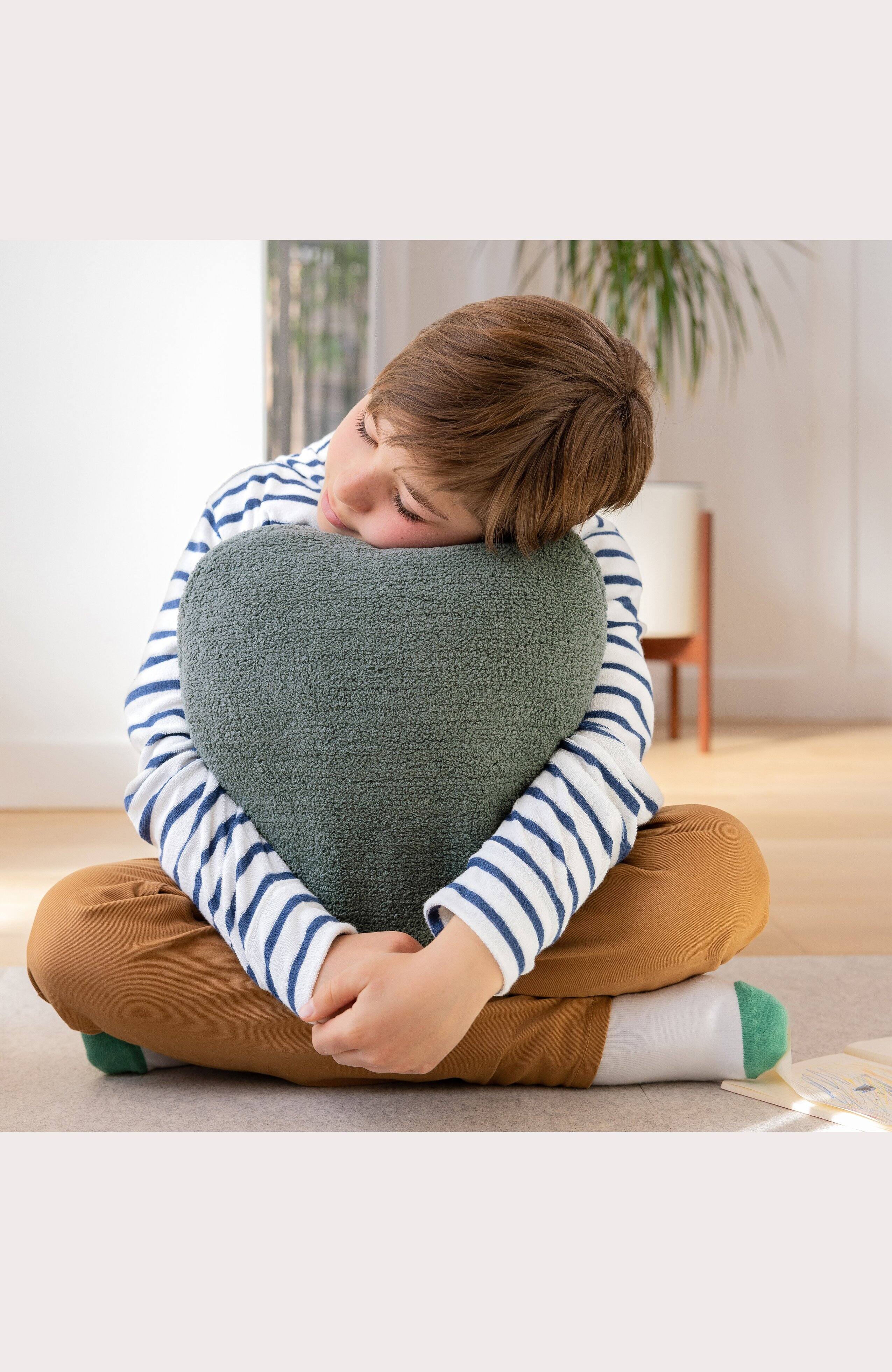Alt View 2. Quiet Mind - The Original Weighted Pillow - Small - Agave Green.