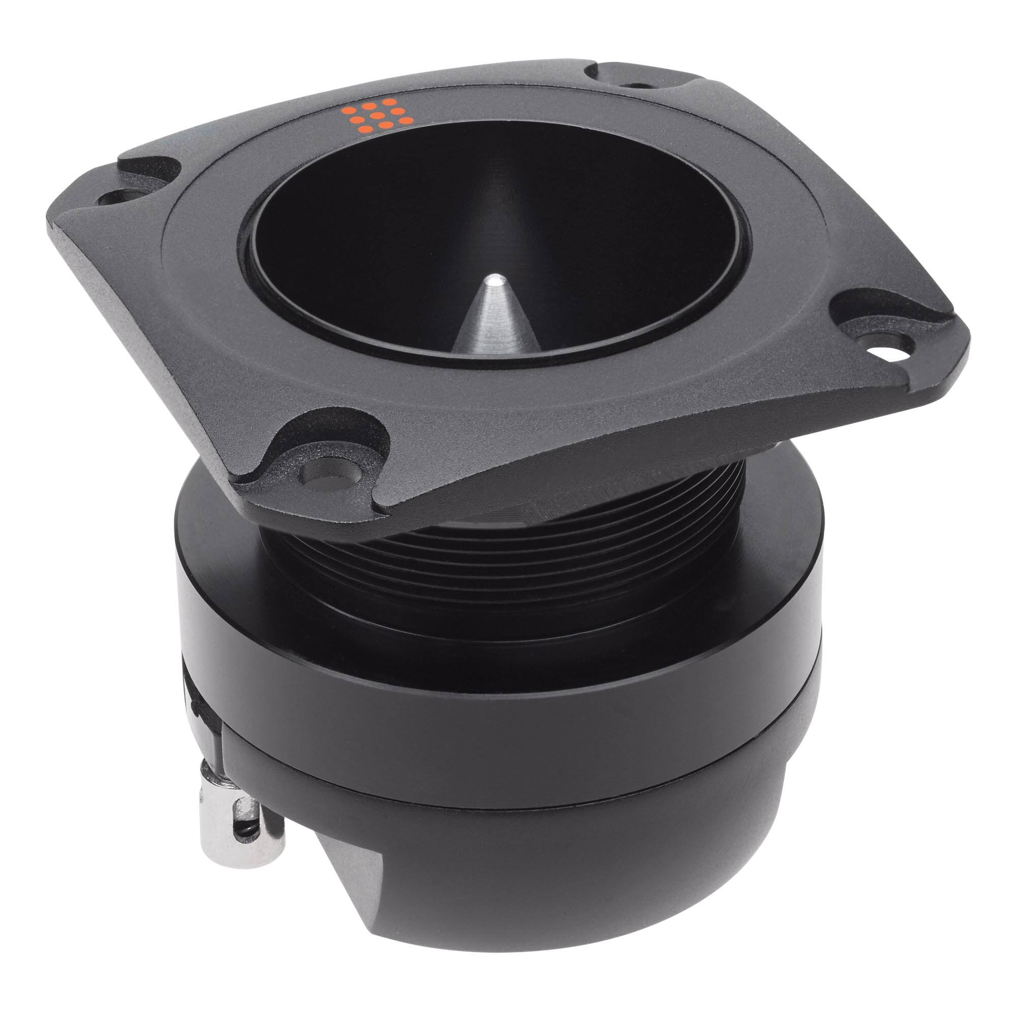 Front. Powerbass - PowerBass PBX-PRO1 - 1.25" Compression Horn Tweeter - Black/Gray.