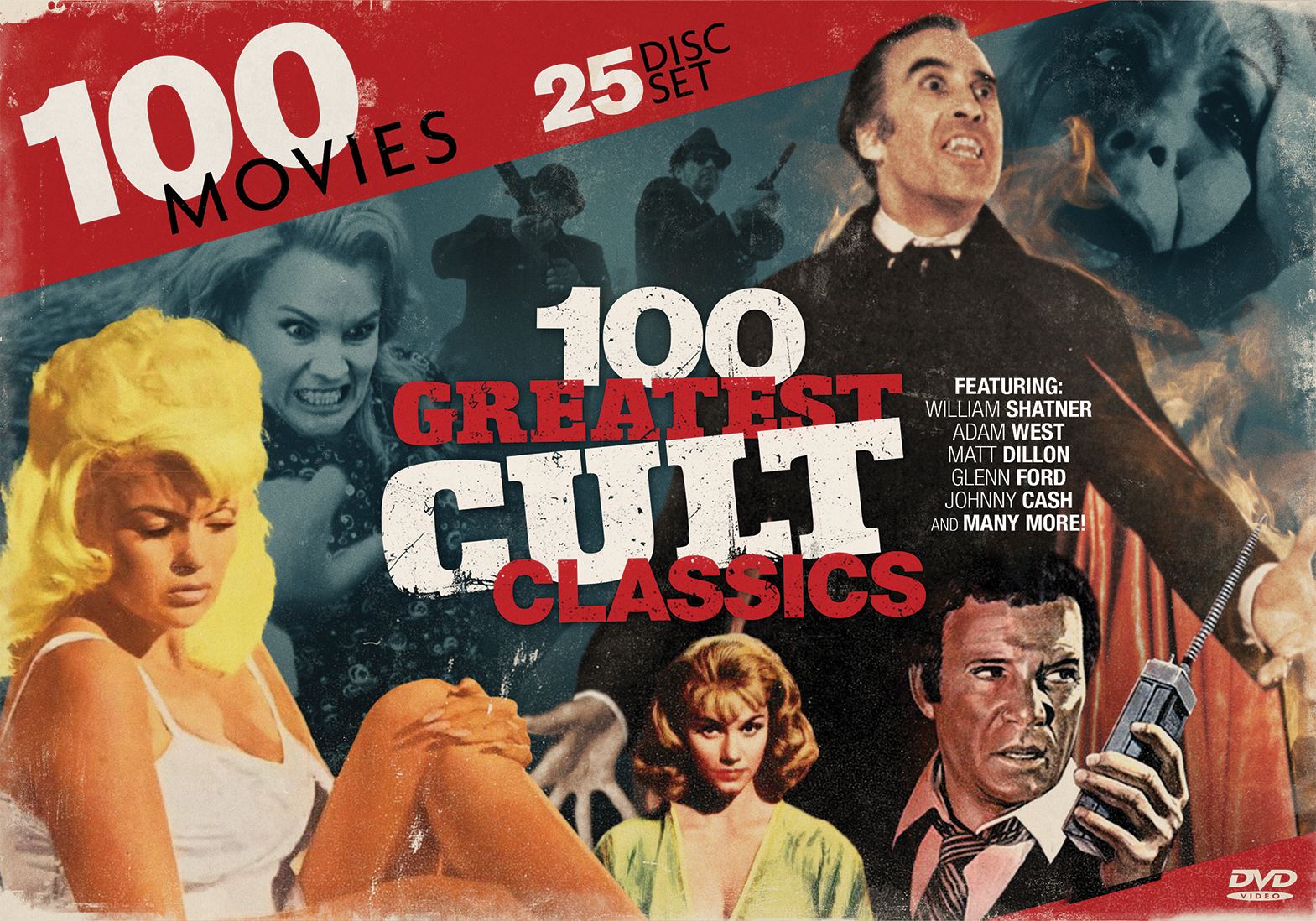 Best Buy 100 Greatest Cult Classics 100 Movies [25 Discs] [dvd]
