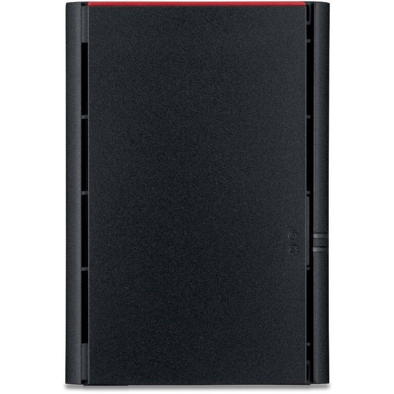 Alt View 5. Buffalo - BUFFALO LinkStation SoHo 220 2-Bay Personal Cloud Office NAS 12TB (2x6TB) with Hard Drives Included - 2 x HDD Installed - Black.