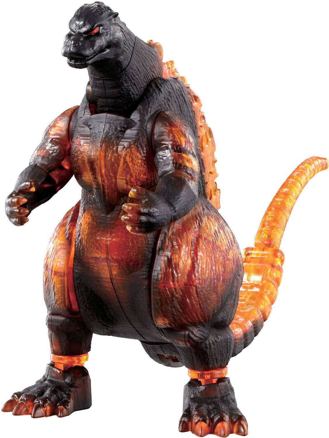 Alt View 4. Bandai - Bandai - Godzilla - Burning Godzilla Transforming Egg   - Collectibles - Multicolor.