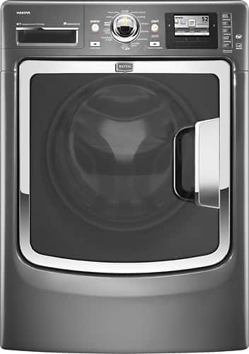 Front Standard. Maytag - 4.3 Cu. Ft. 21-Cycle Washer - Graphite.