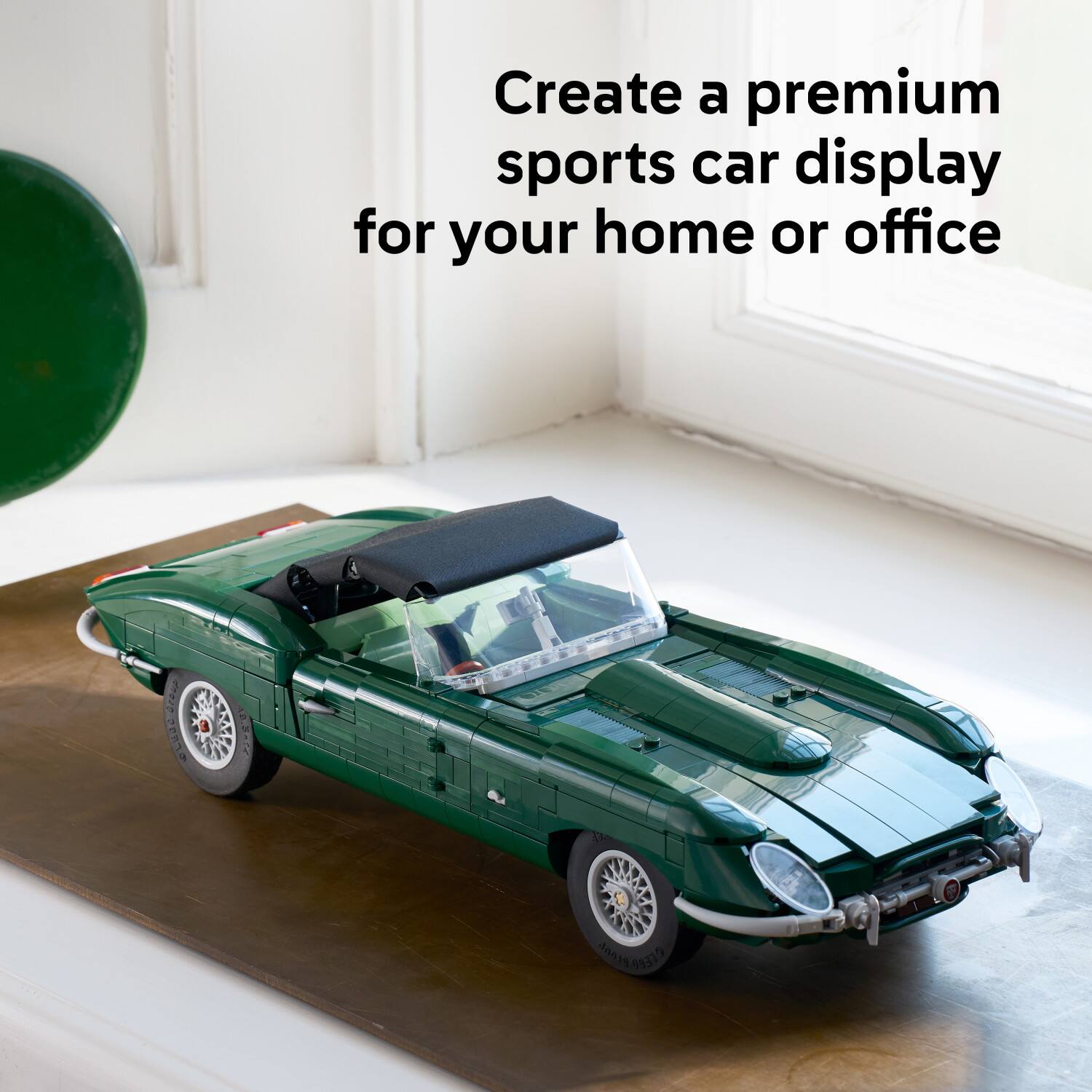 Create a premium sports car display for your home or office