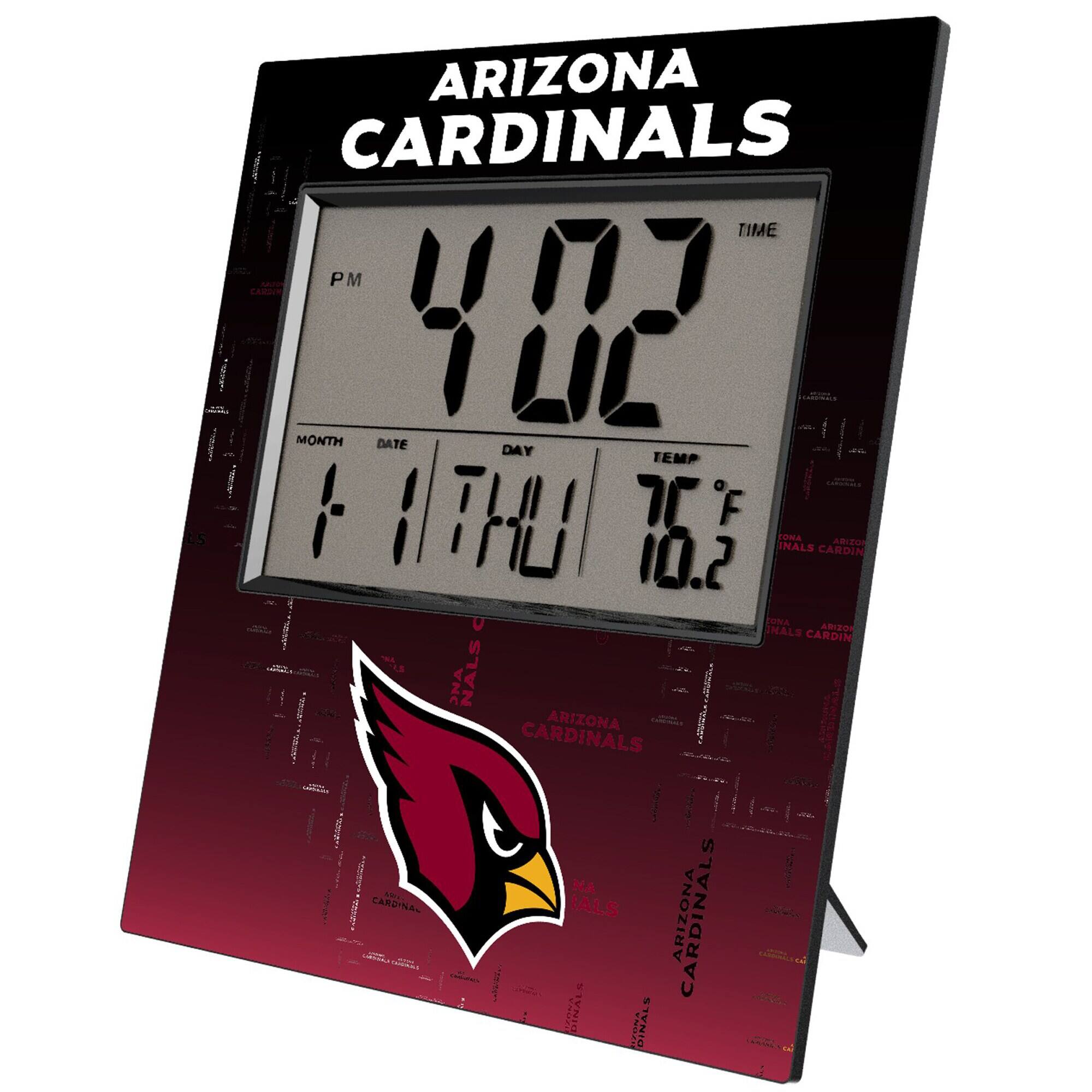 ARIZONA CARDINALS

TIME 4:02 PM

MONTH 11 DATE 1 DAY THU TEMP 76°F

ARIZONA CARDINALS