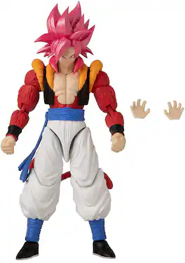 Bandai - Dragon Ball Super - Dragon Stars - Super Saiyan 4 Gogeta Action Figure - Collectibles - Multicolor