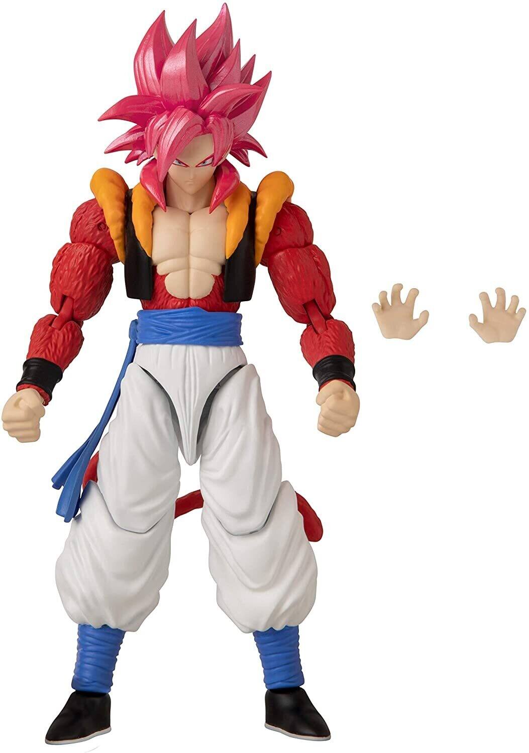 Bandai - Dragon Ball Super - Dragon Stars - Super Saiyan 4 Gogeta Action Figure - Collectibles