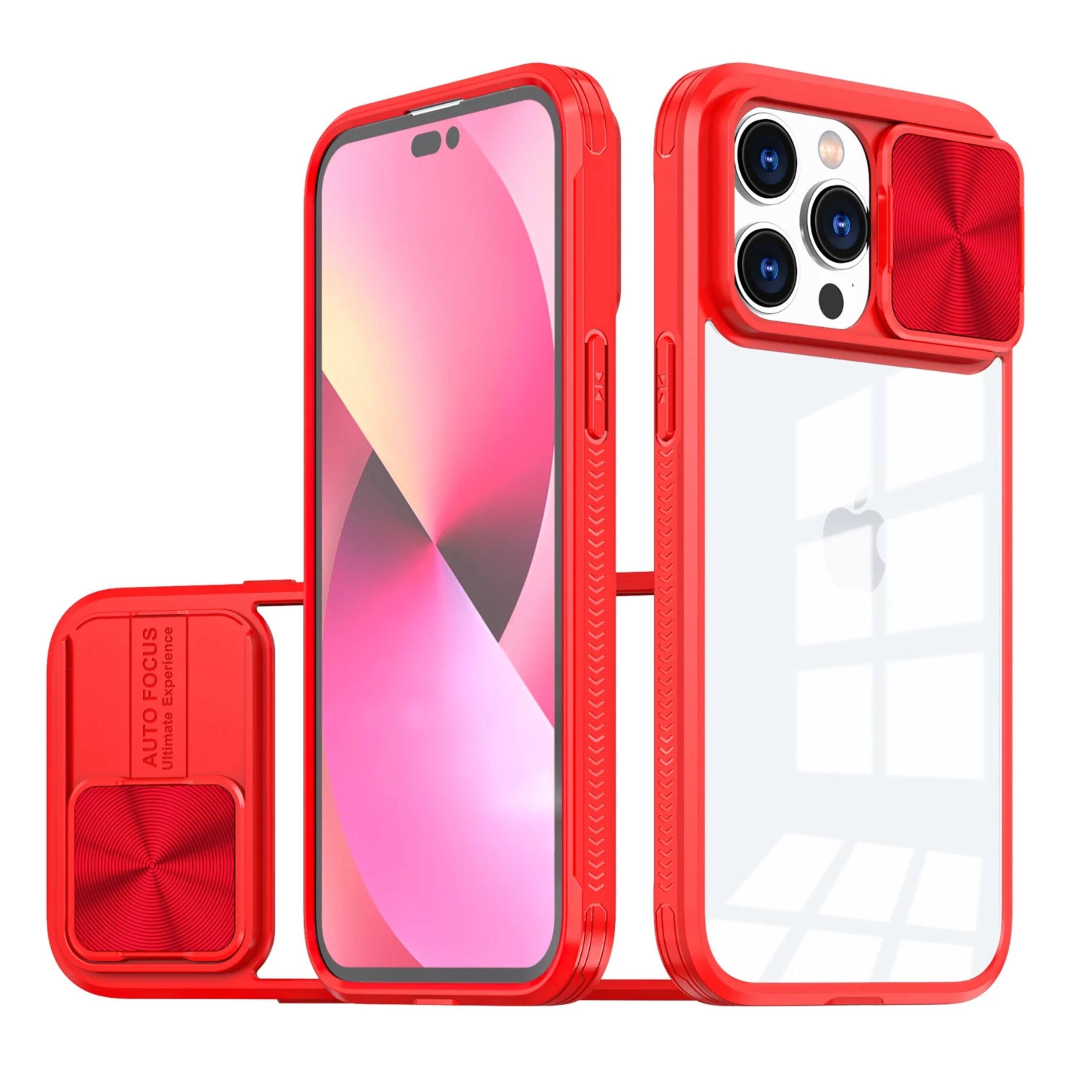 Kitcheniva Rugged Acrylic Phone Case With Sliding Camera Cover For ...