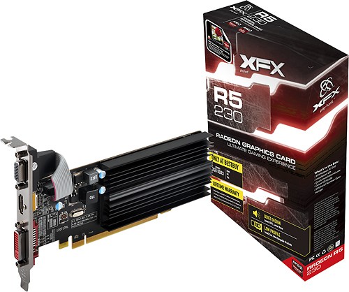  XFX - Core Edition Radeon R5 230 2GB DDR3 PCI Express Graphics Card