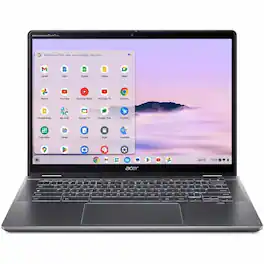 Acer - Refurbished Excellent - Chromebook Plus Spin 514 - Intel Core 5 - 256GB Storage - CP514-4HN-58BV - Black