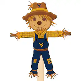 Fan Creations - West Virginia Mountaineers 12" Scarecrow Yard Stake - Multicolor