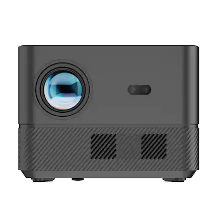 Front. Element Electronics - Element Roku Smart Projector with 1080P FHD and 800 ANSI Lumens - Gray.