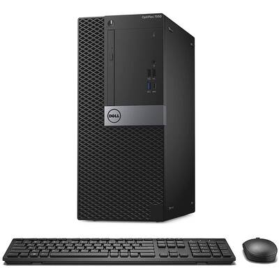 Dell Refurbished Excellent 7050 Mini Tower Desktop, Intel i7 7700 Dell Refurbished Excellent 7050 Mini Tower Desktop, Intel i7 7700