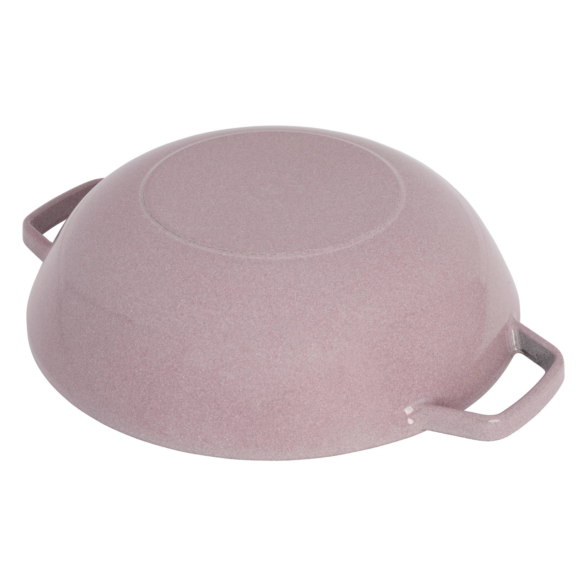 Alt View 5. Staub - Staub Cast Iron Perfect Pan , Dutch Oven, 4.5-quart,  serves 4-5, Made in France, Lilac - Lilac.