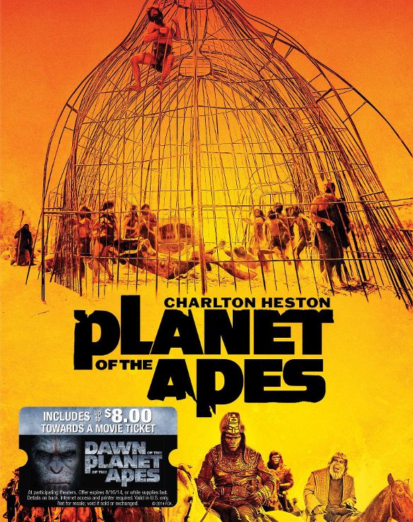  Planet of the Apes [Blu-ray] [Movie Money] [1968]