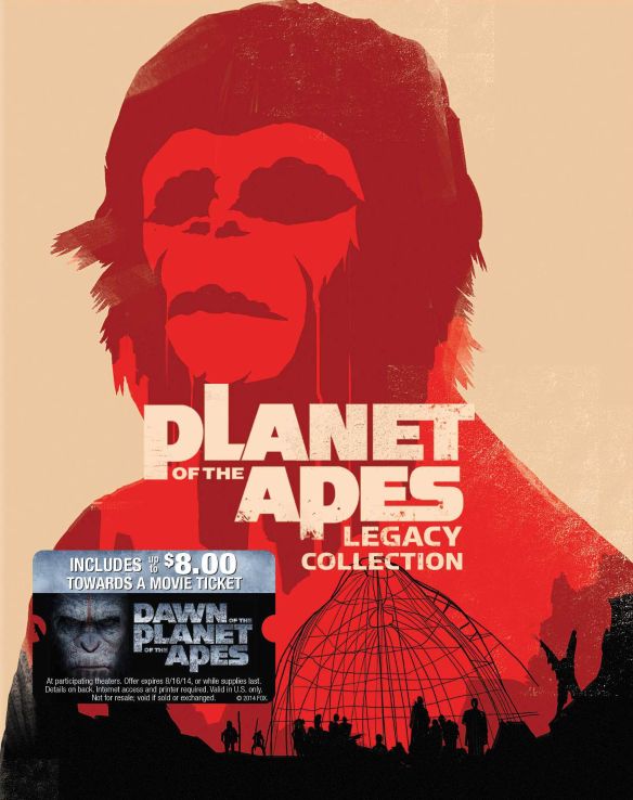  Planet of the Apes: Legacy Collection [Blu-ray] [Movie Money]