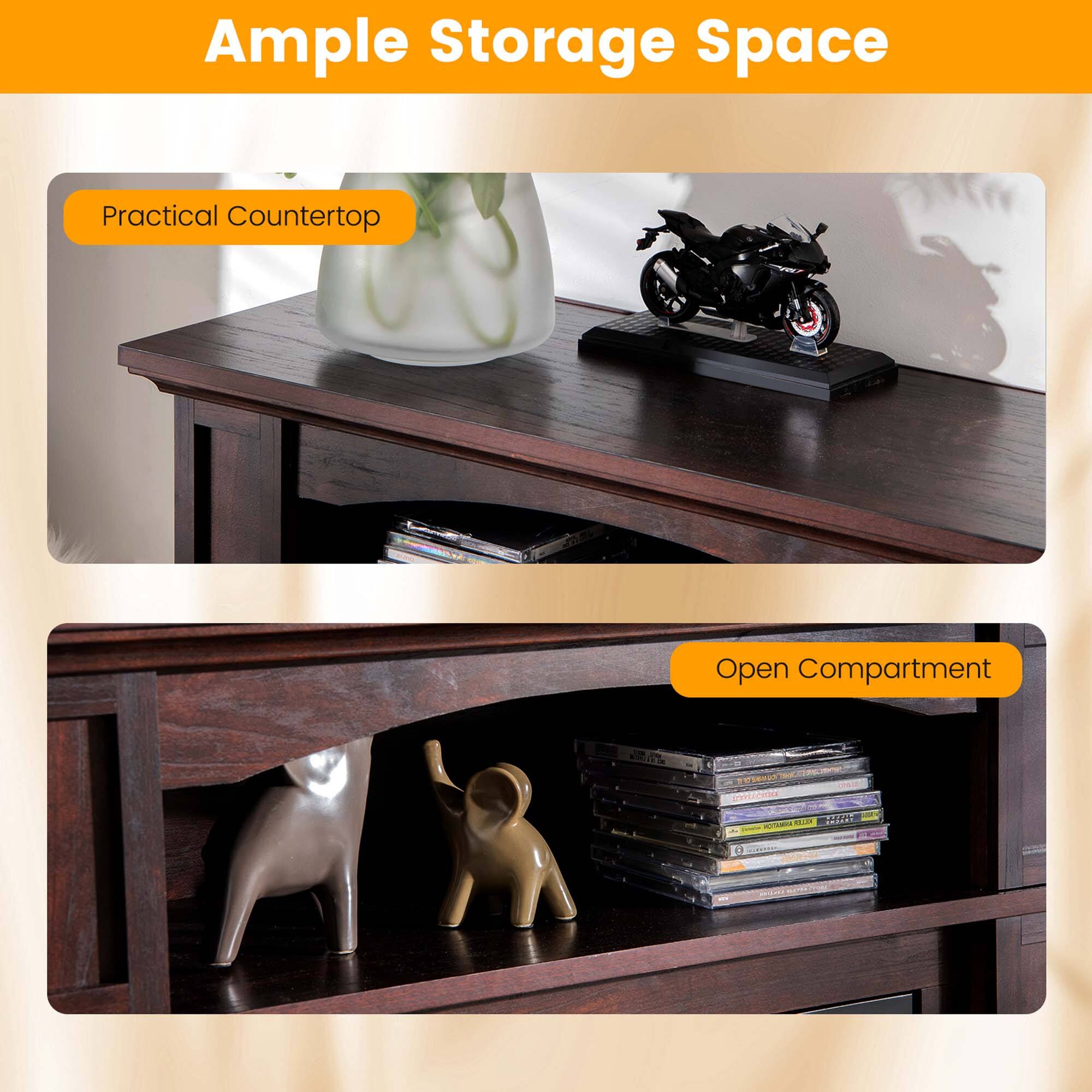 Ample Storage Space

Practical Countertop

Open Compartment