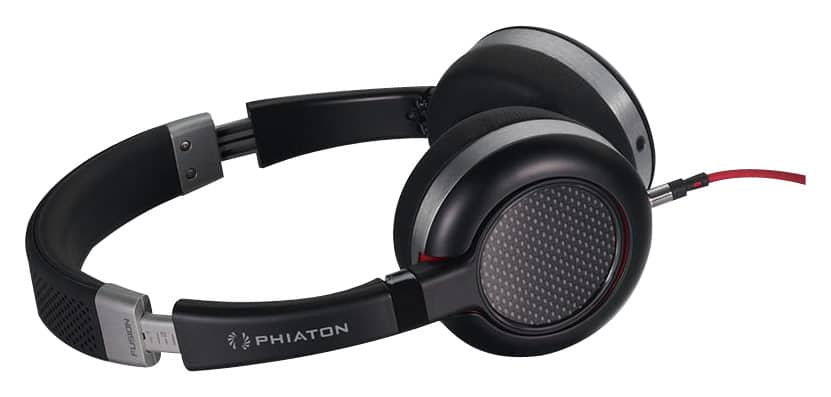 Front. Phiaton - FUSION MS 430 Over-the-Ear Headphones - Black.