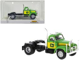 1953 B-61 Truck Tractor "John Deere" 1/87 (HO) Scale Model Car by Brekina - Green and Yellow