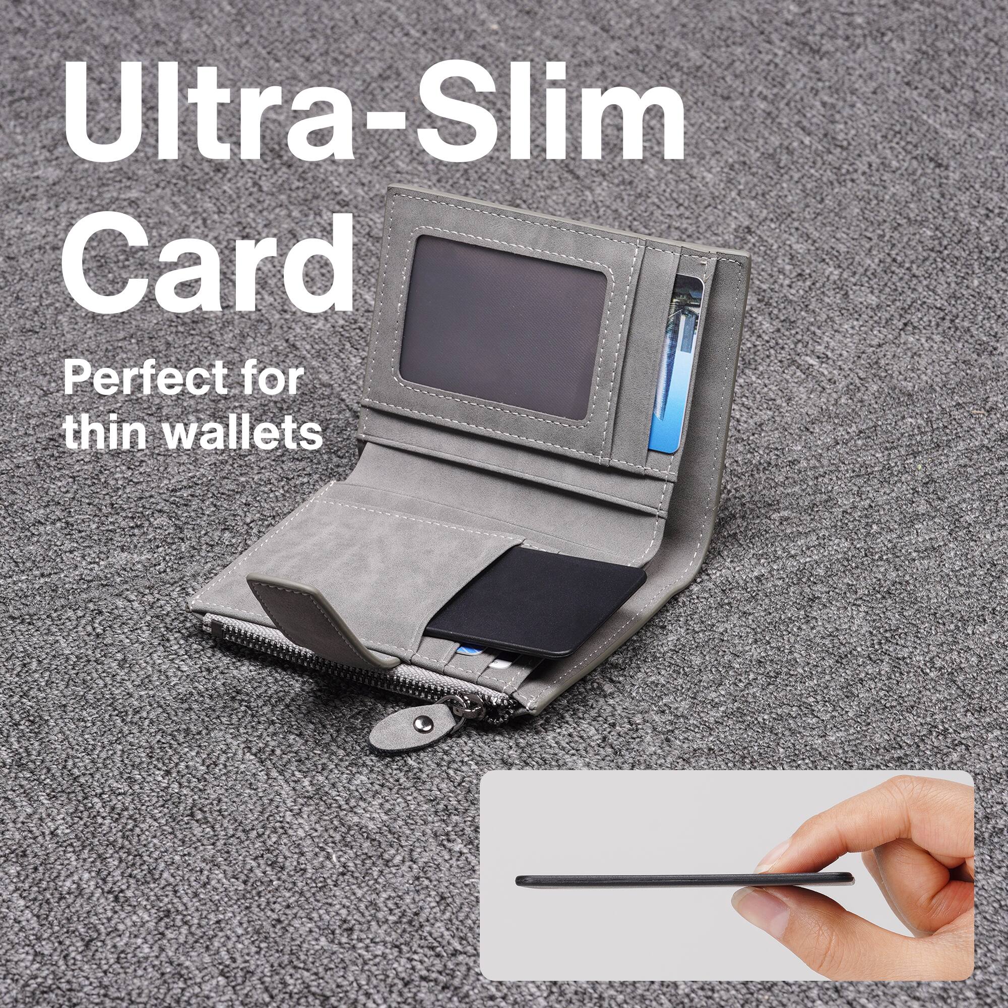 Ultra-Slim Card
Perfect for thin wallets
