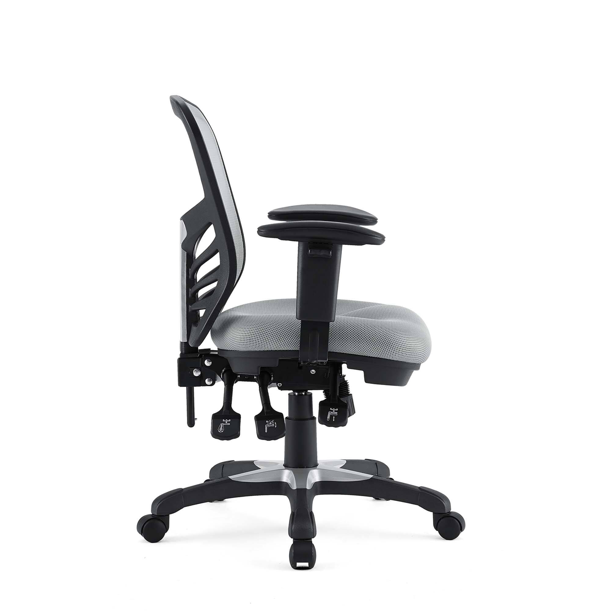 Alt View 1. Modway - Articulate Mesh Office Chair by Modway - gray.