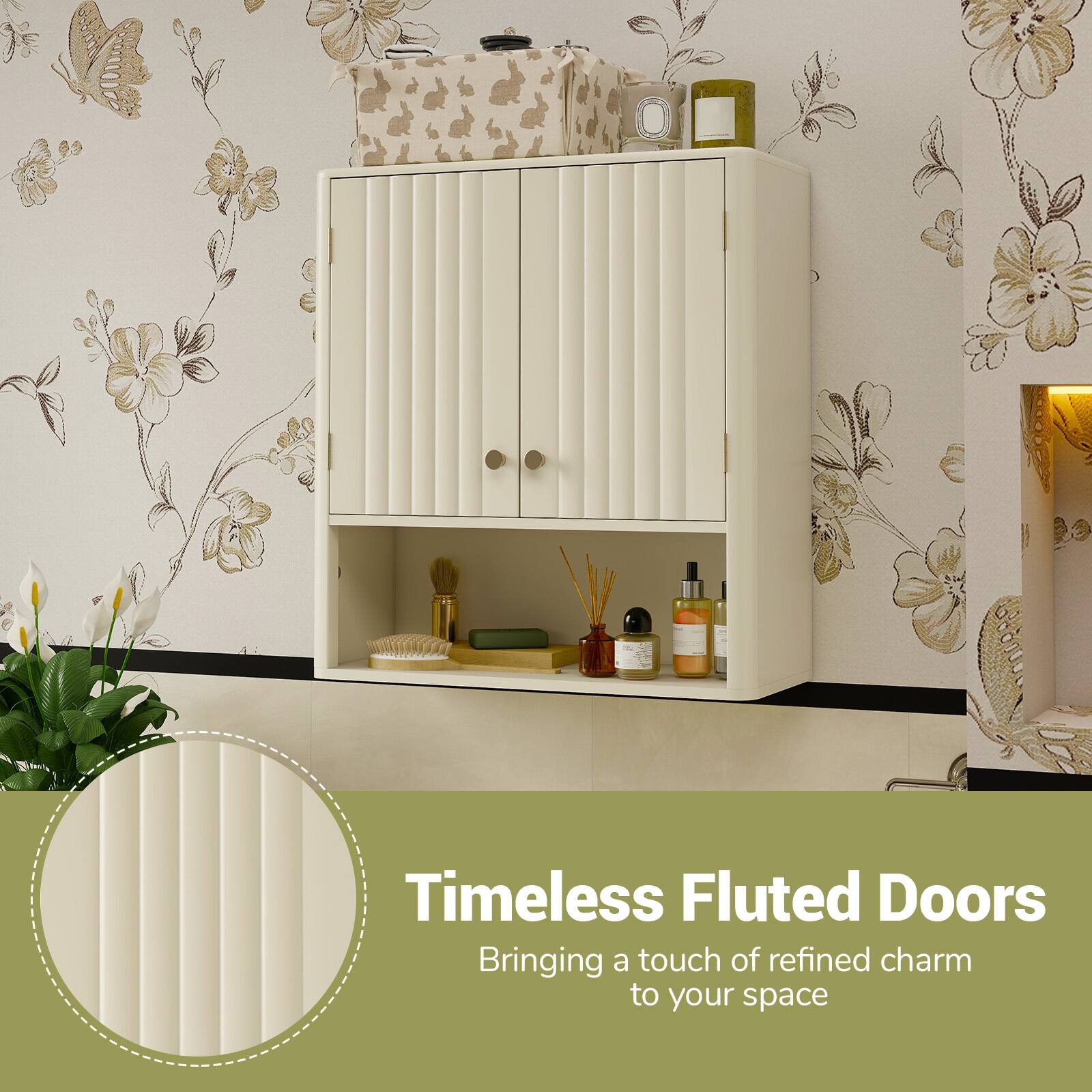 Timeless Fluted Doors  
Bringing a touch of refined charm to your space