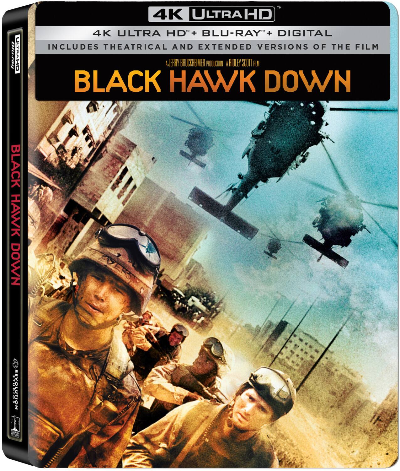 Black Hawk Down (Steelbook)   - 4K Blu-Ray [4K Ultra HD Blu-ray]