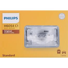Philips - Standard Halogen High/Low Beam Automotive Bulb H6054C1