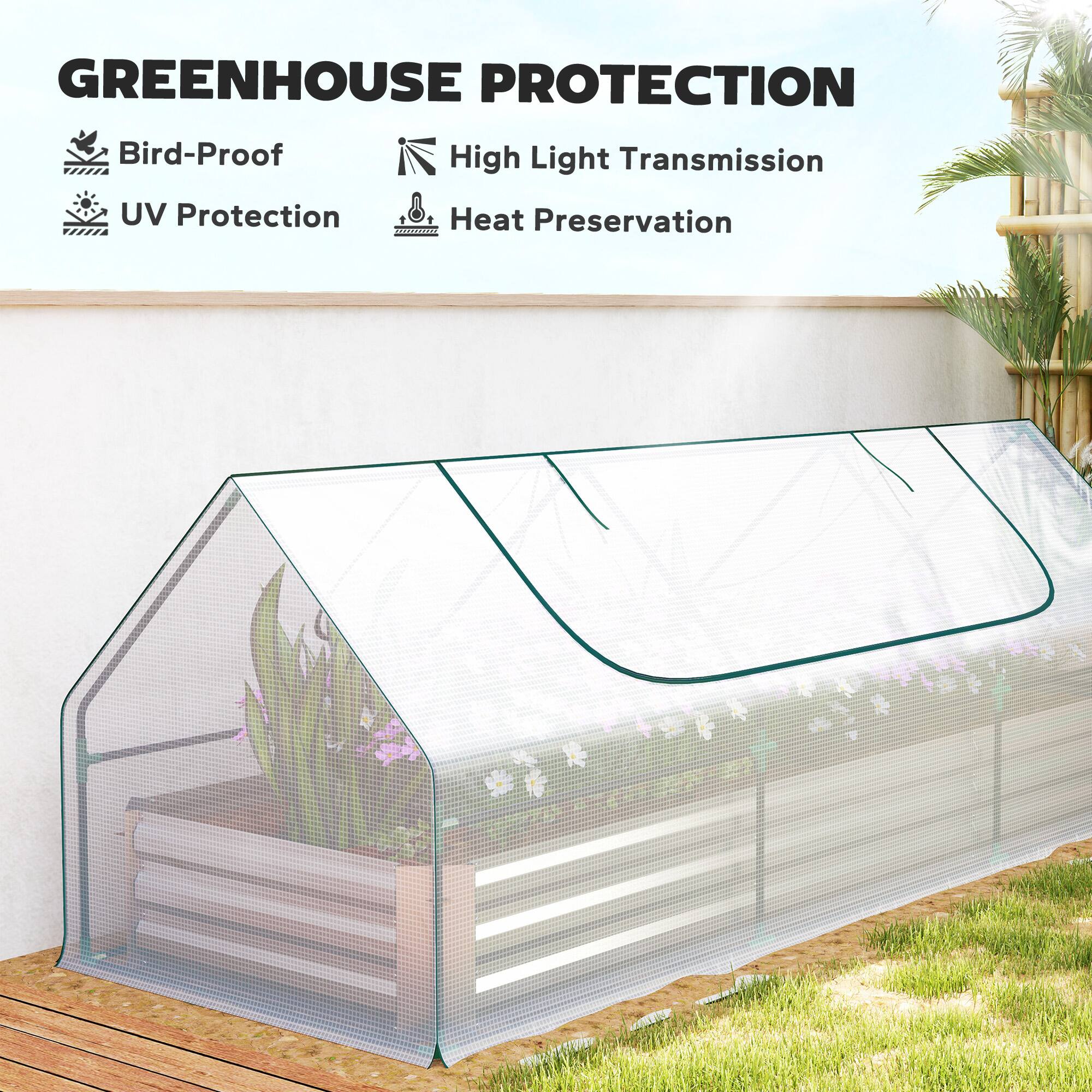 GREENHOUSE PROTECTION
Bird-Proof
High Light Transmission
UV Protection
Heat Preservation