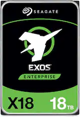 SEAGATE
EXOS™
ENTERPRISE
X18
18 TB