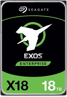 Seagate - 18TB Exos X18 7200 RPM SATA 6Gb/s 256MB Cache 3.5-Inch Enterprise Hard Drive HDD (ST18000NM000J) - OEM