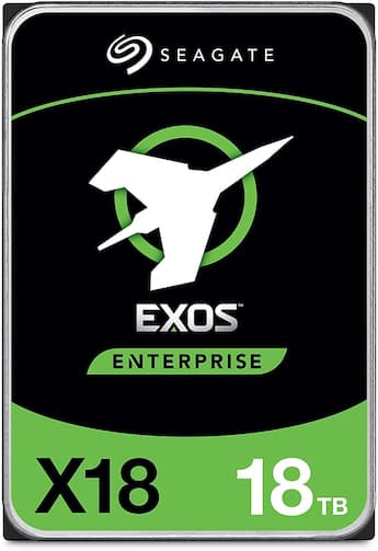 Seagate 18TB Exos X18 7200 RPM SATA 6Gb/s 256MB Cache 3.5 Inch Seagate 18TB Exos X18 7200 RPM SATA 6Gb/s 256MB Cache 3.5 Inch