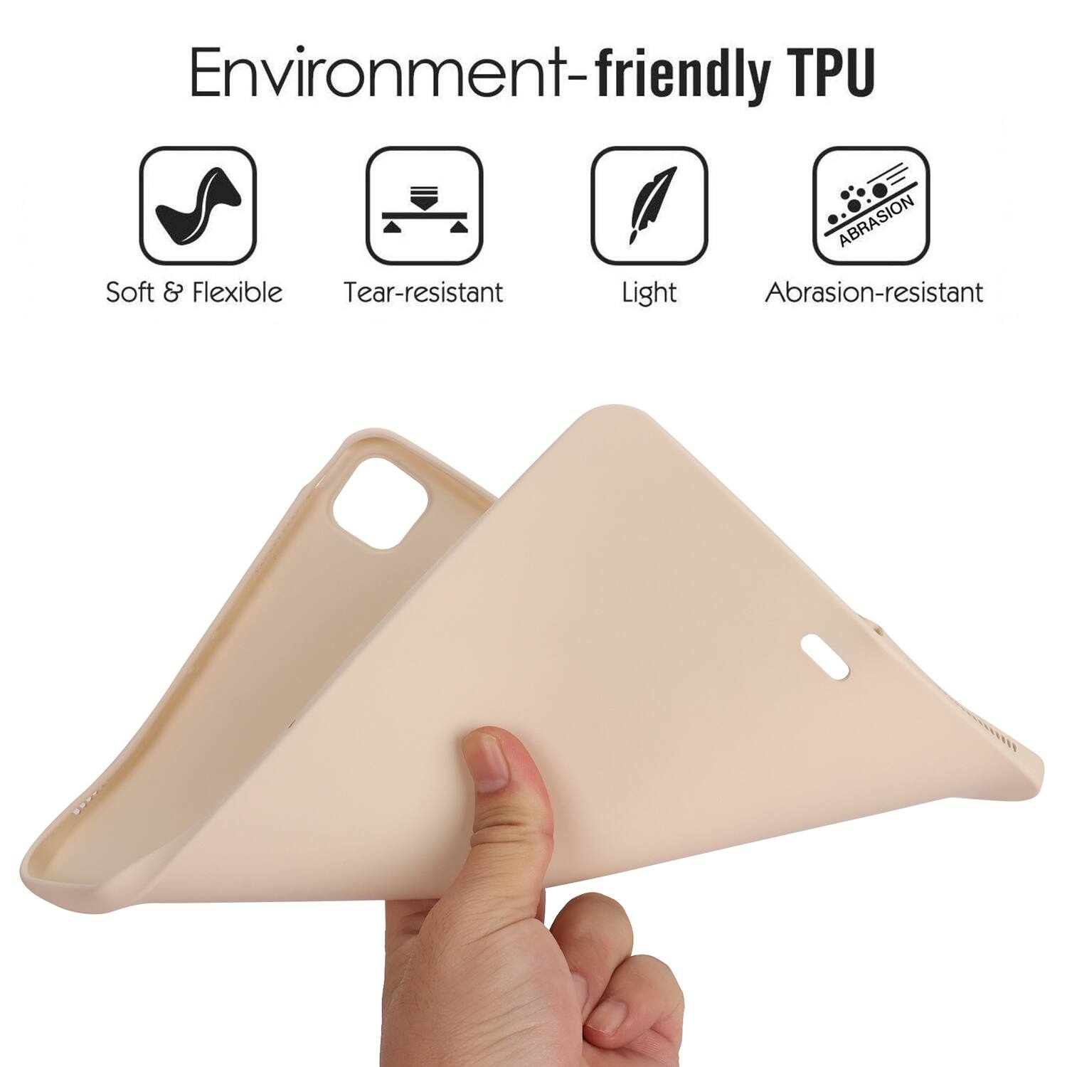 Environment-friendly TPU

- Soft & Flexible
- Tear-resistant
- Light
- Abrasion-resistant