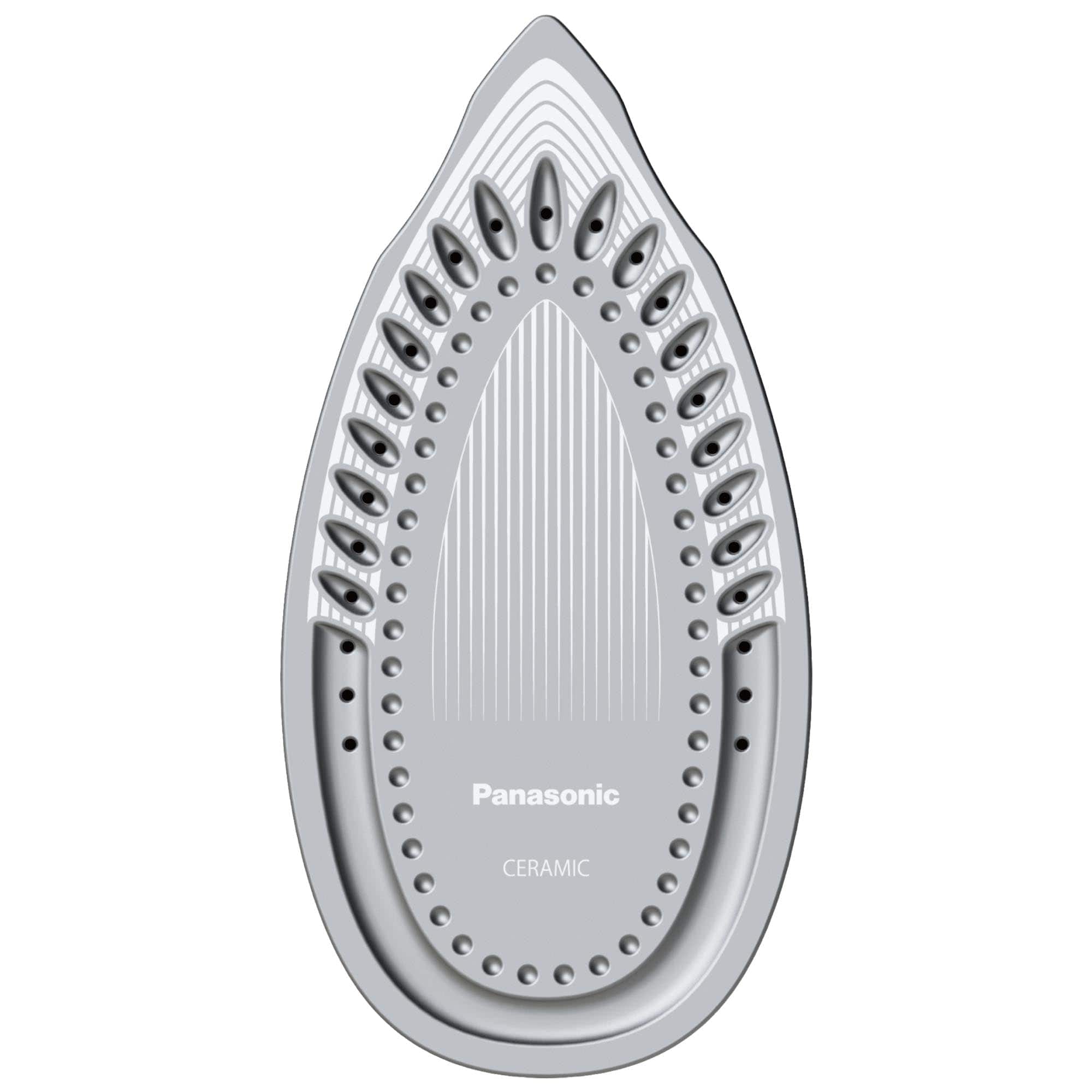 Panasonic Steam/Dry Iron, Ergonomic 1500W NI S630 Purple NI-S630