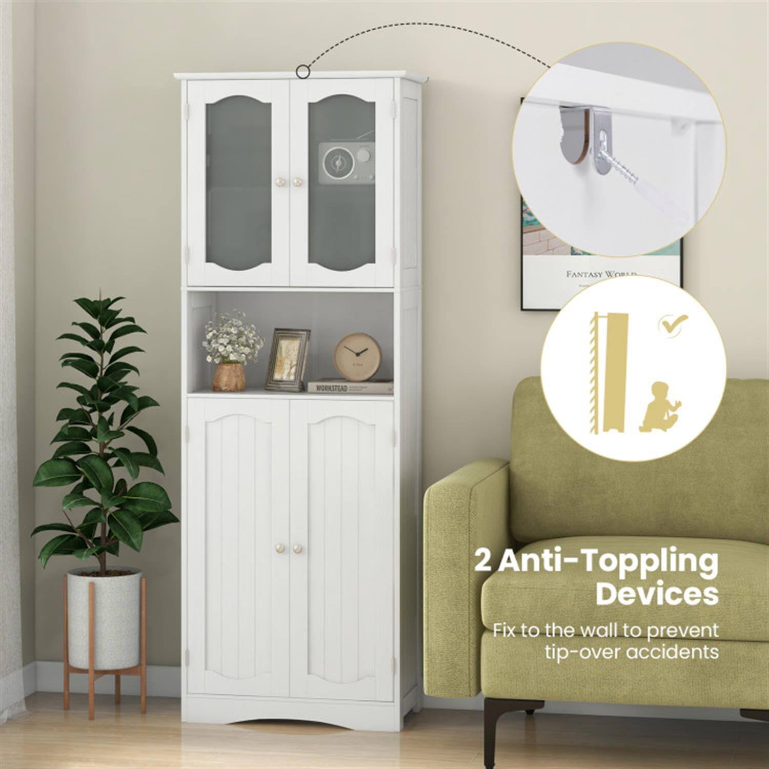 FANTASY WORLD MURSTEAD

2 Anti-Toppling Devices

Fix to the wall to prevent tip-over accidents