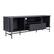 Alt View 4. CorLiving - TV Stand / Media Console with Curved Fluted Doors for TVs up to 65" - Black.