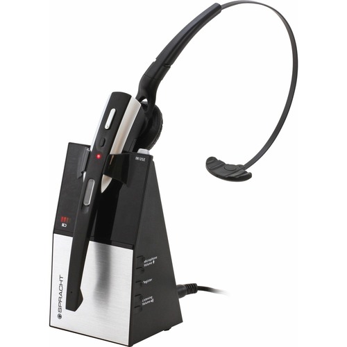 Spracht - HS-2012 DECT 6.0 Wireless Headset - Black